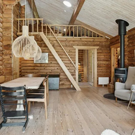 Nordic Log With Views Over The Fields Σπίτι διακοπών