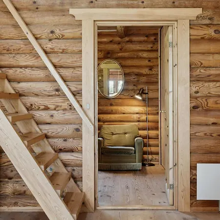 Nordic Log With Views Over The Fields Σπίτι διακοπών *