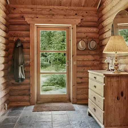 Nordic Log With Views Over The Fields Σπίτι διακοπών Hals