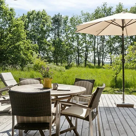 Σπίτι διακοπών Nordic Log With Views Over The Fields Hals