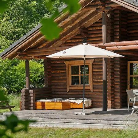 Prázdninový dům Nordic Log With Views Over The Fields Hals