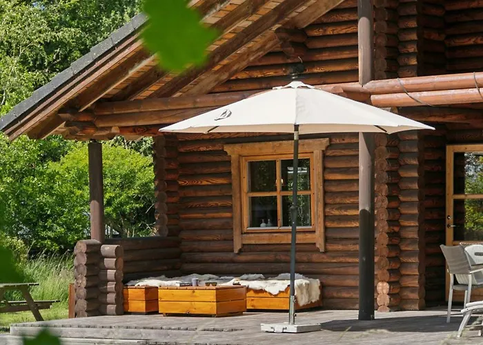 Casa vacanze Nordic Log With Views Over The Fields Hals